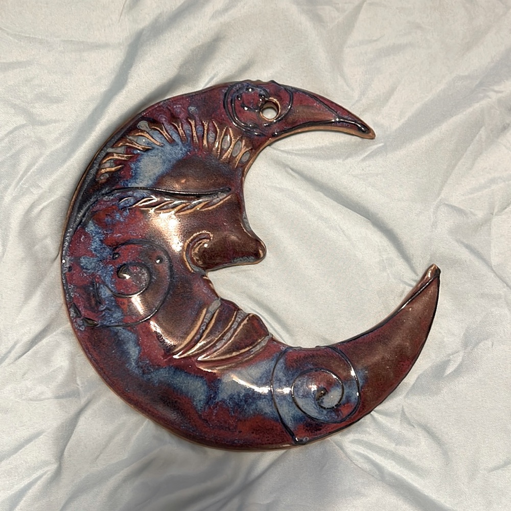 Handmade Moon Wall Hanging
